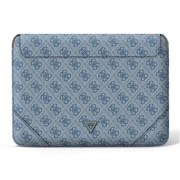 Guess 4G Uptown Triangle Logo etui za 13-14" prenosnik - modra