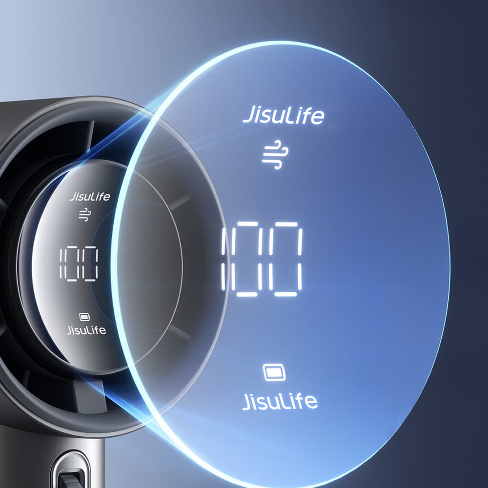Ročni ventilator Jisulife Handheld Fan Pro1 S, 5000mAh, črn 7