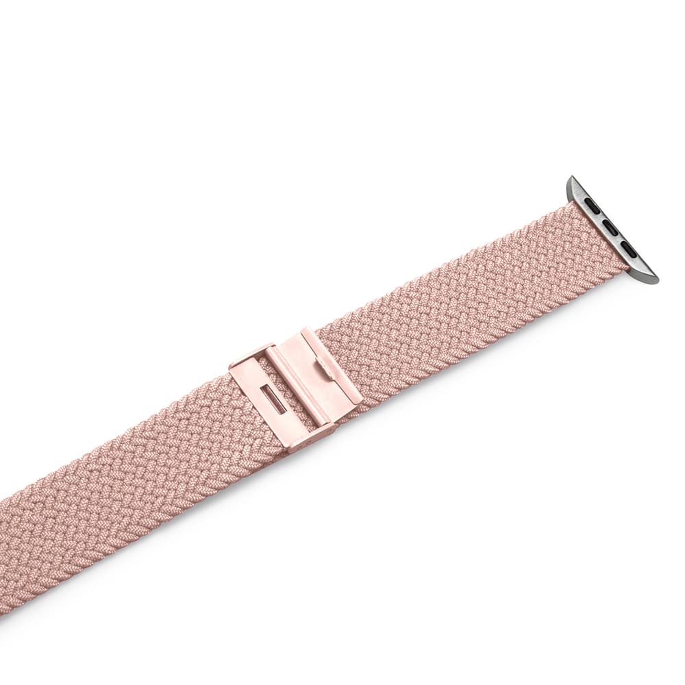 Puro zanka najlon pašček za Apple Watch 38/40/41 mm - roza 2