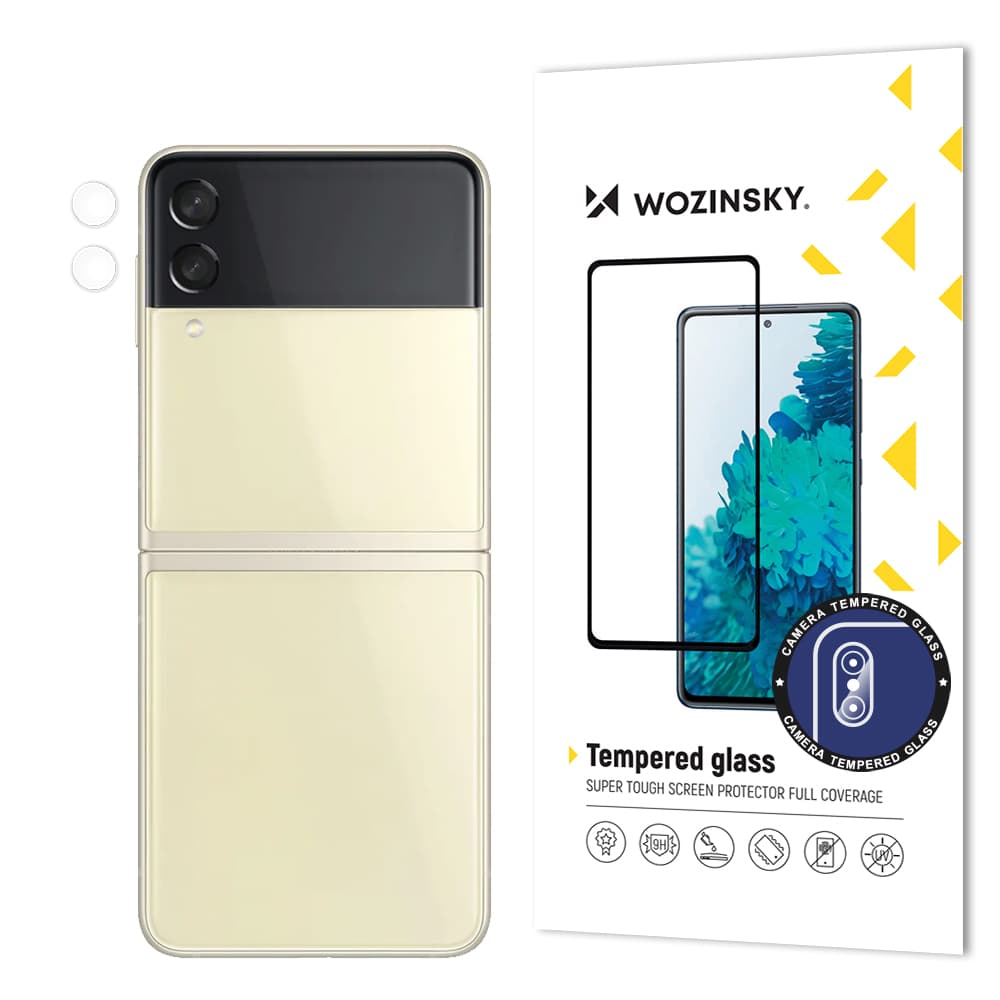 Wozinsky Camera Glass 9H kaljeno steklo za kamero Samsung Galaxy Z Flip 3
