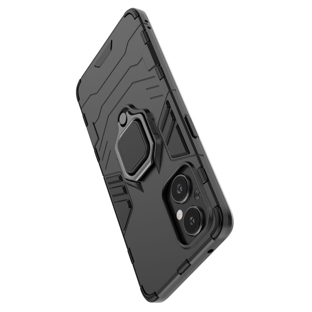 Ovitek Ring Armor za OnePlus Nord N20 5G, črni 7
