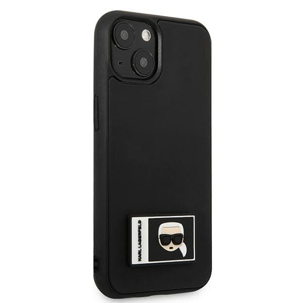 Ov. Karl Lagerfeld Ikonik Patch za iPhone 13 mini - Črn 4