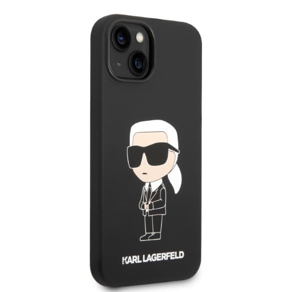 Karl Lagerfeld Silicone Ikonik etui za iPhone 14 Plus - črna 4