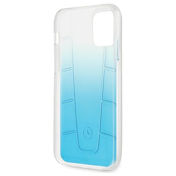 Mercedes Transparent Line ovitek za iPhone 12 / iPhone 12 Pro - modra 6