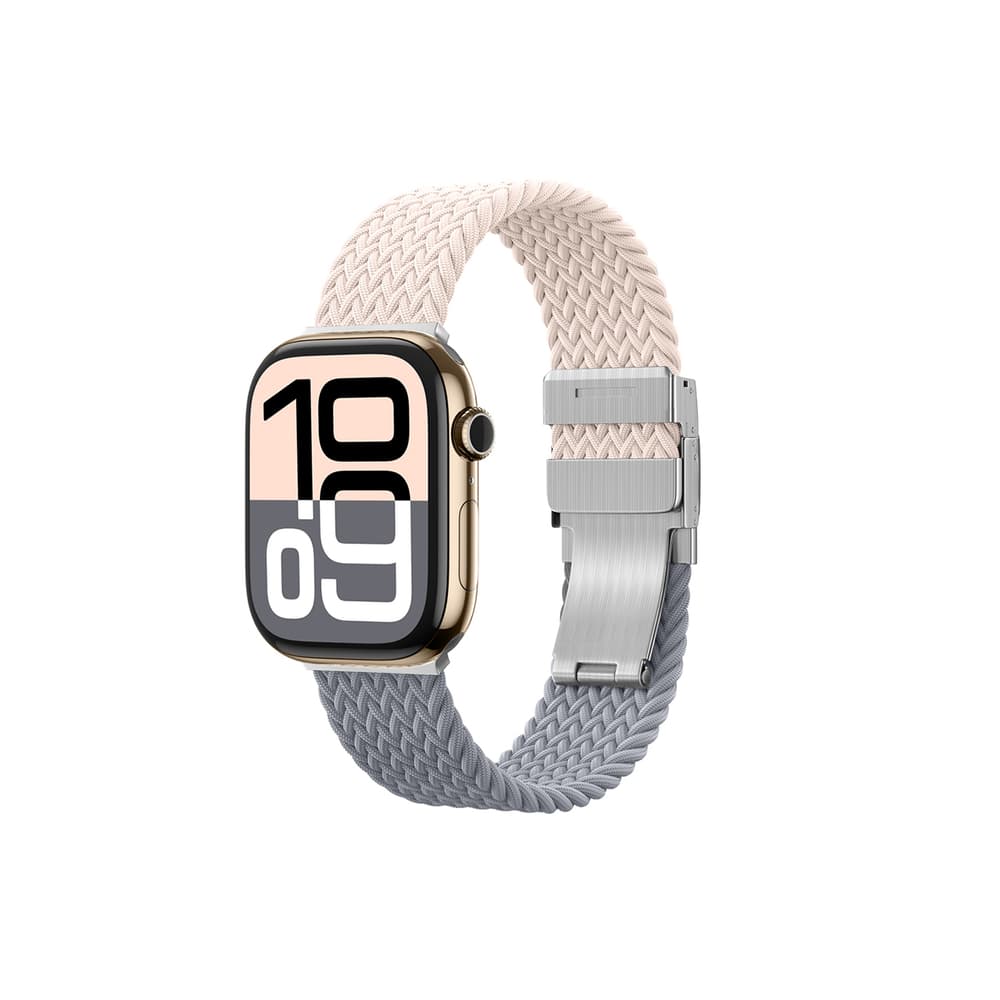 Set 2x AmazingThing Blend Band za Apple Watch 42mm - Roza/Siva 3