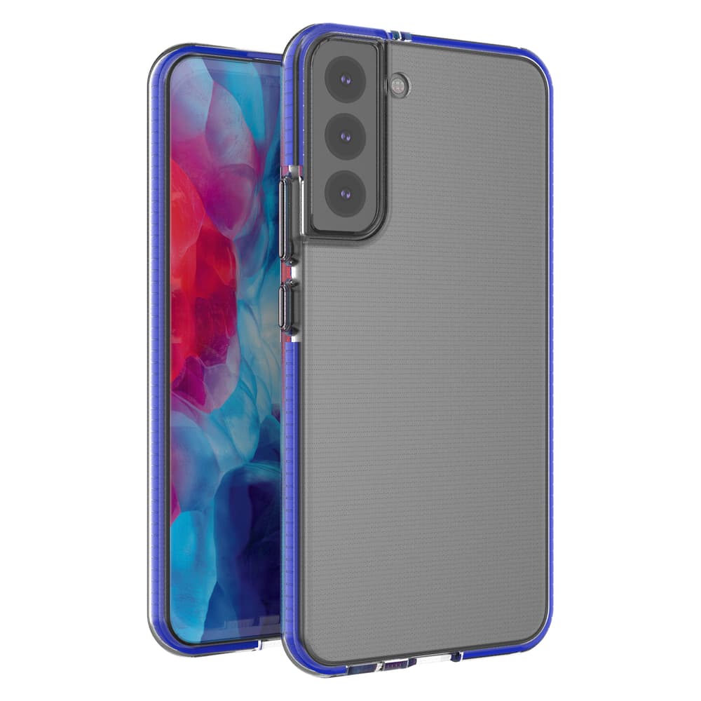 Ovitek Spring Case Gel za Samsung Galaxy S22+ (S22 Plus) - temno moder