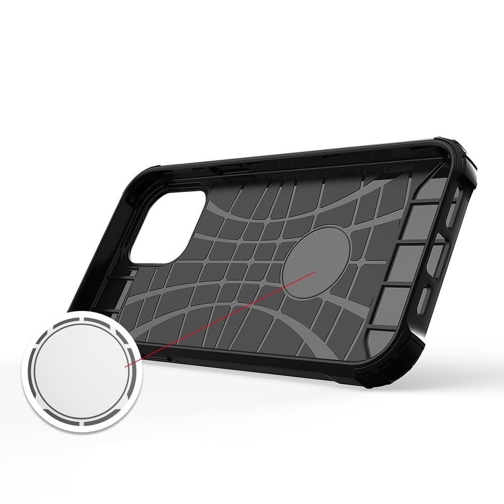 Hurtel Hybrid Armor ovitek za iPhone 14 Pro Max, črn 5