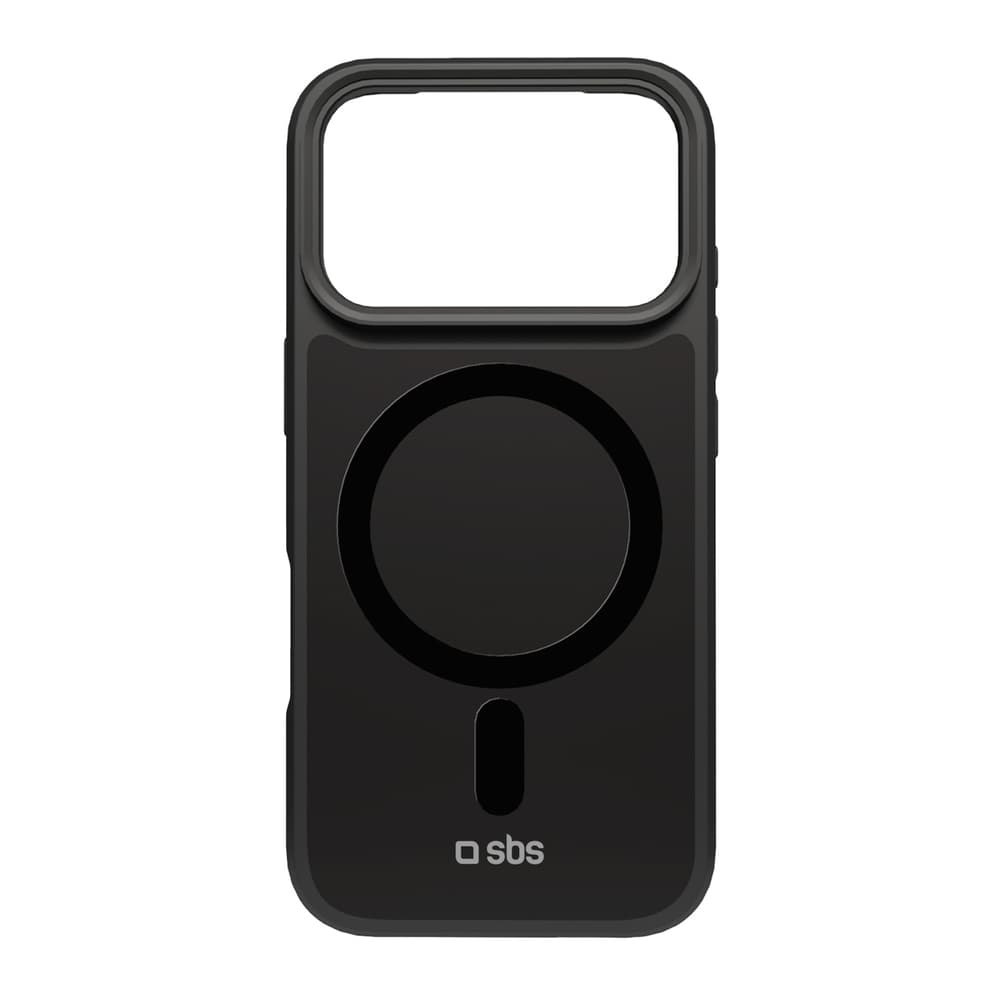 SBS Full Active Mag ovitek z D3O za iPhone 17 Pro, črn
