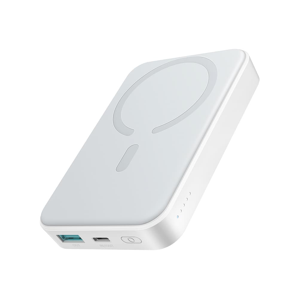 Powerbank Joyroom JR-W020 10000mAh MagSafe (20W, bela)