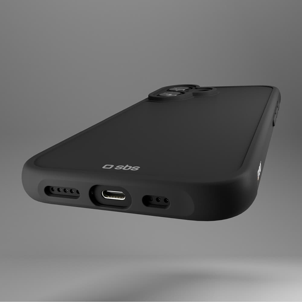 SBS Full Active D3O ovitek za iPhone 16 - črna 7