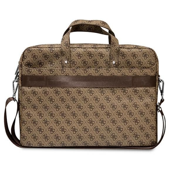 Guess Saffiano 4G torba za 16'' prenosnik - rjava 3
