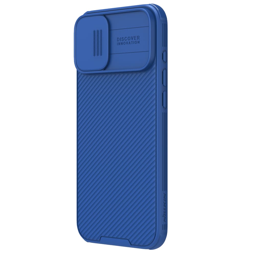 Nillkin CamShield Pro Magnetic ovitek za iPhone 16 - moder 2