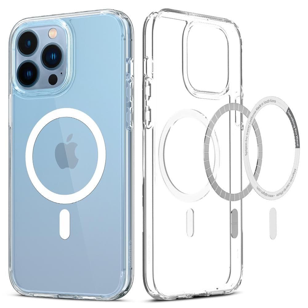 Spigen Ultra Hybrid MagSafe ovitek za iPhone 13 Pro Max - Bela