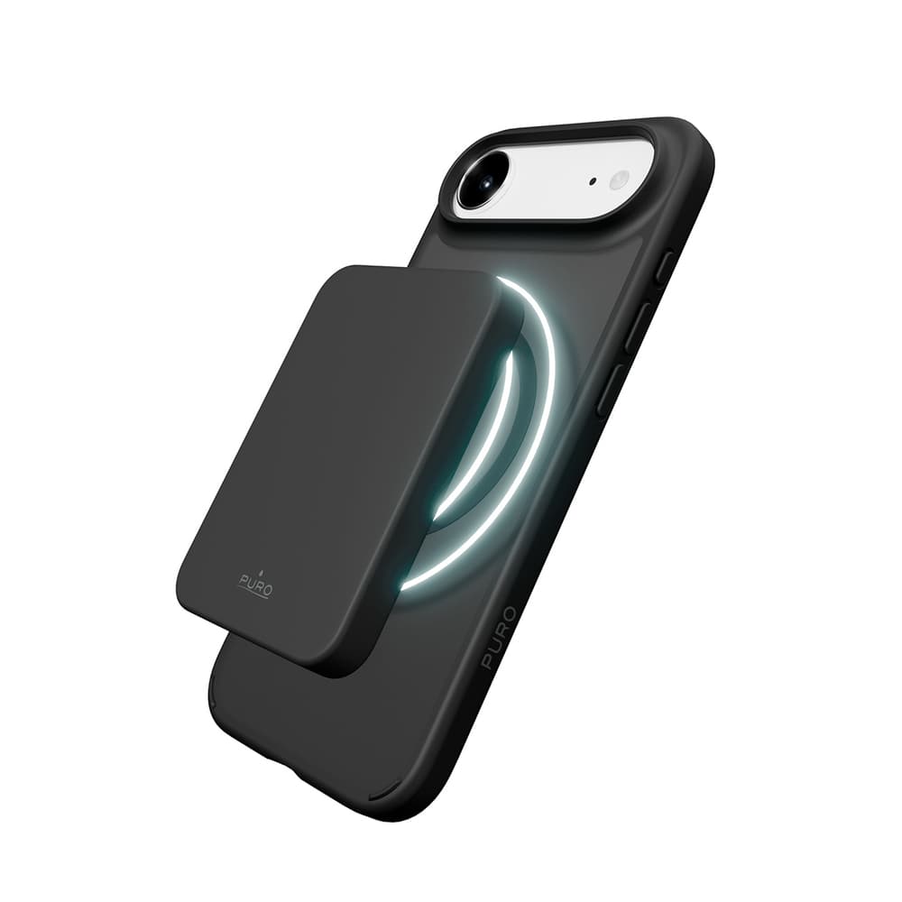 Puro Gradient ovitek z MagSafe za iPhone 17 Air - Črna 3