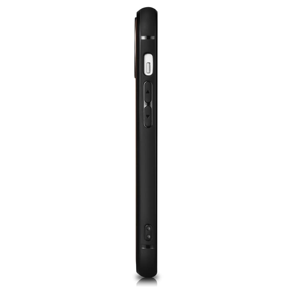 iCarer usnjena Oil Wax ovitek za iPhone 14 Plus, rjava, MagSafe 3