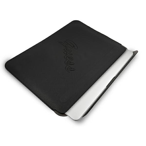 Etui Guess Saffiano Script za 13" prenosnik - Črna 4