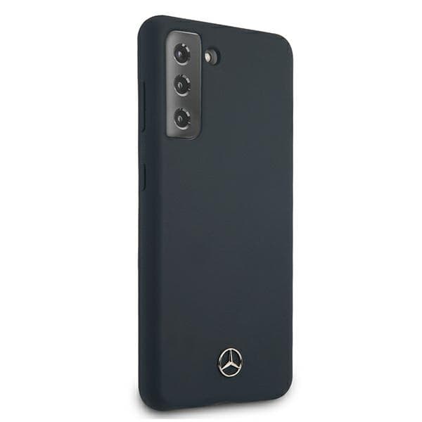 Mercedes Silikonski ovitek za Samsung Galaxy S21+ - modr 4