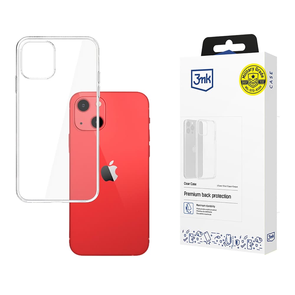 3mk Clear Case za iPhone 13 - prozorna silikonska torbica