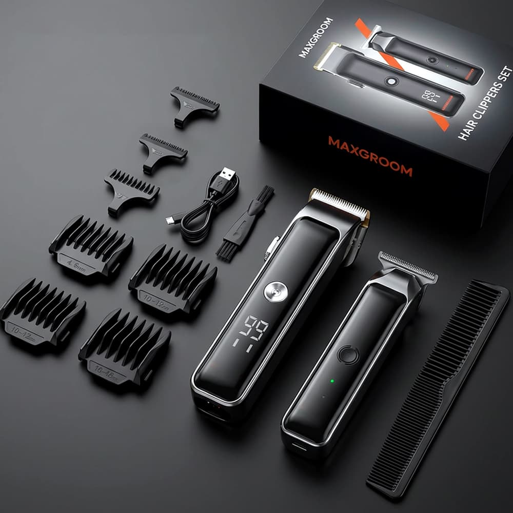 Brivnik las z urejevalnikom MAXGROOM ZC-F608, črn 7