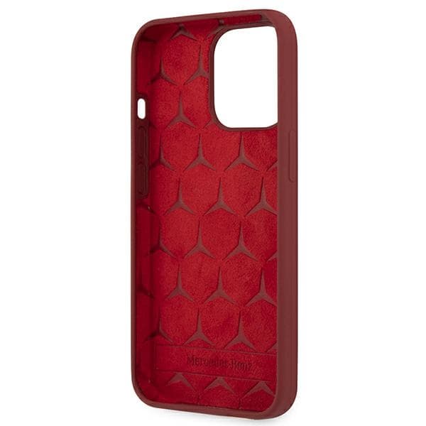 Mercedes etui Silicone Line za iPhone 13 Pro / 13 - rdeča 7