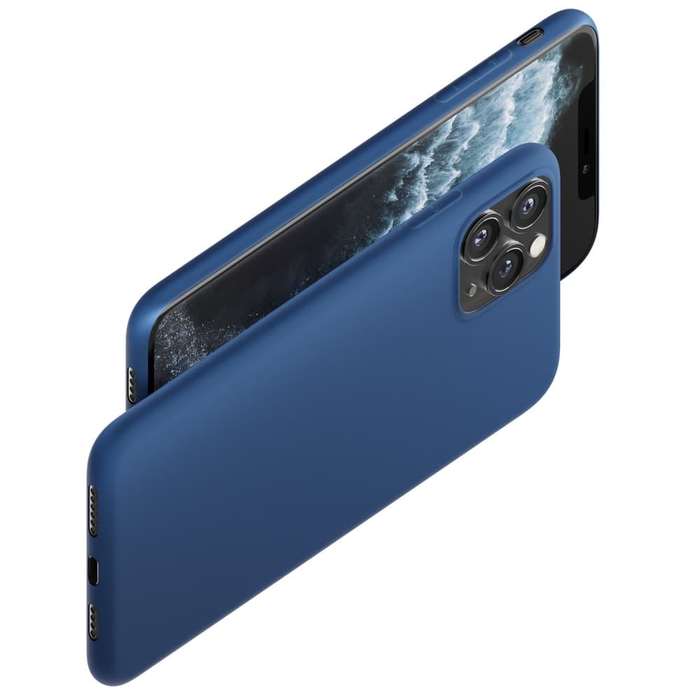 3mk Matt Case mat ovitek za iPhone 14 - modra 2