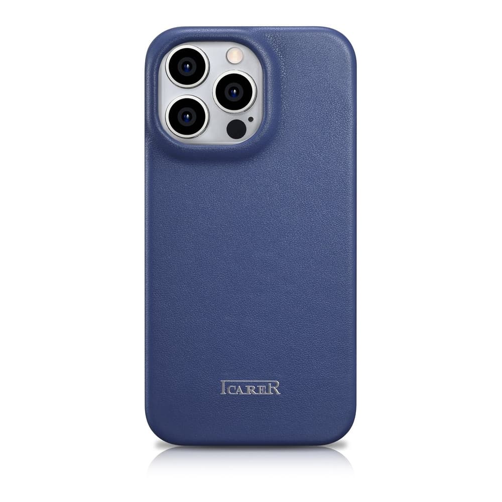 Ovitek iCarer CE za iPhone 14 Pro, moder 3