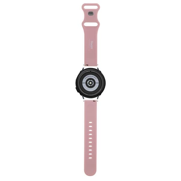 Hello Kitty silikonski pašček Kitty Head, univerzalen 22 mm - roza 2