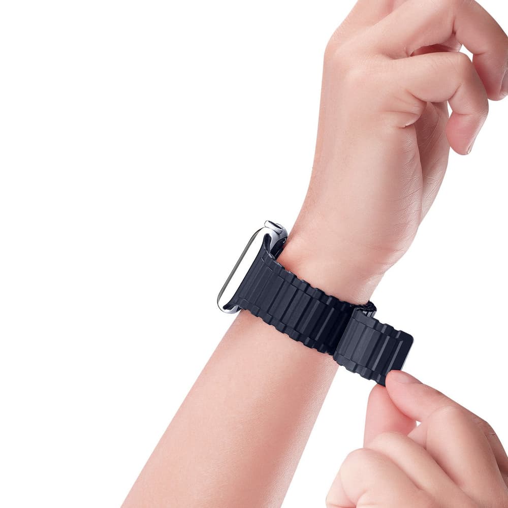 Dux Ducis Strap (Armor) magnetni pašček za Apple Watch 1-3 (41-38 mm), silikon, moder 4