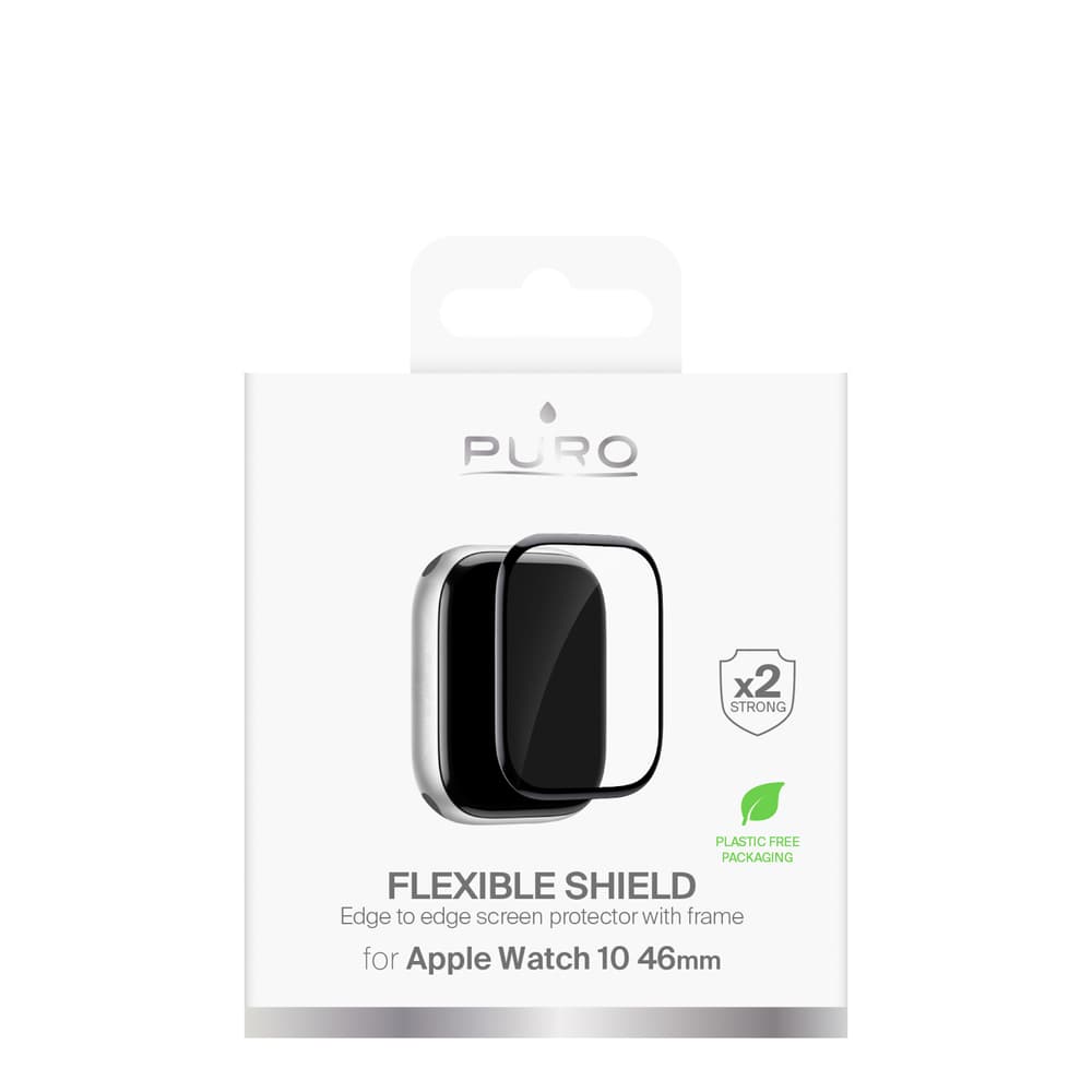 Puro Flexible Shield folija za ovitek Apple Watch 46mm - črna 2