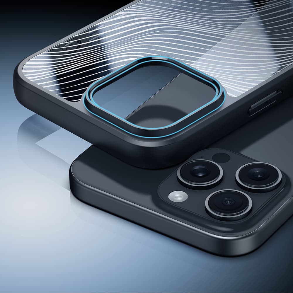 Dux Ducis Aimo ovitek za iPhone 16 Pro Max - črn/prozoren 8
