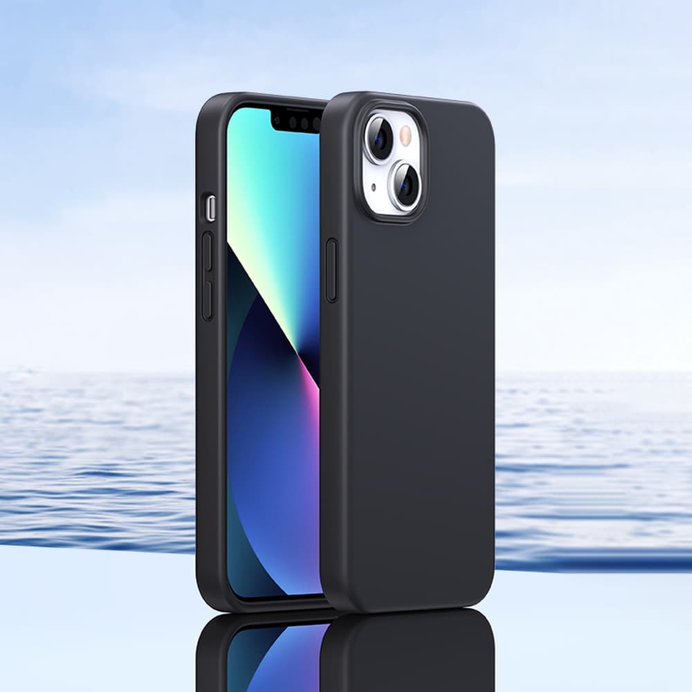 Ugreen Silky Silicone etui za iPhone 14 Plus - črn 2