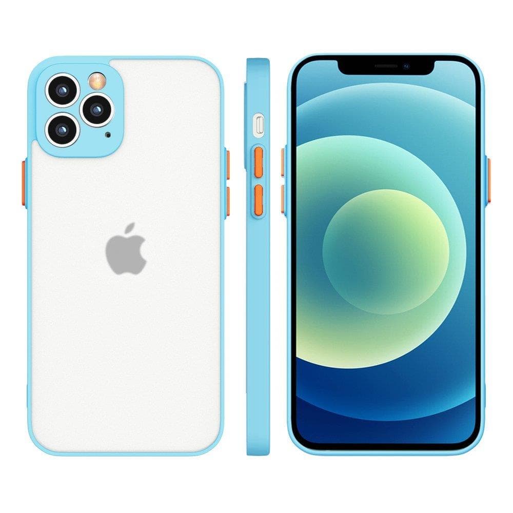Milky Case silikonska ovitek za Samsung Galaxy S21+ 5G, moder