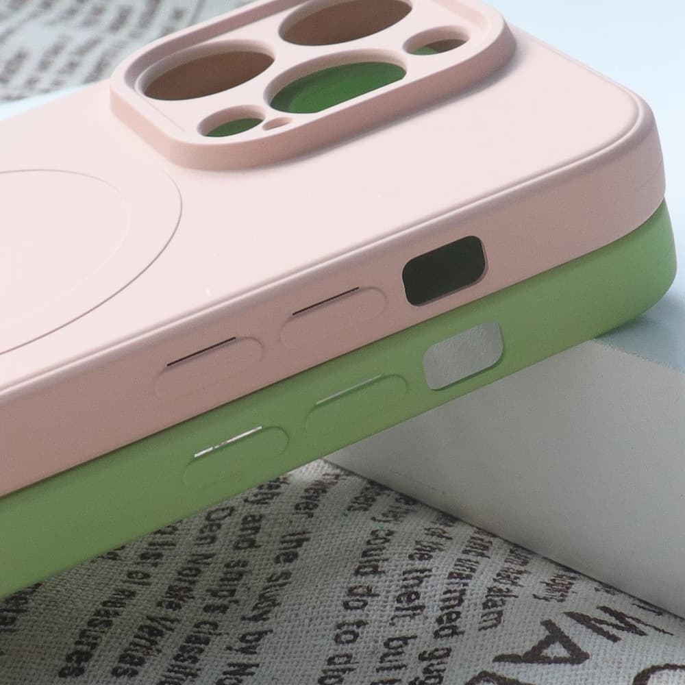 Silikonski ovitek Magsafe za iPhone 14 Plus - ledeno moder 5