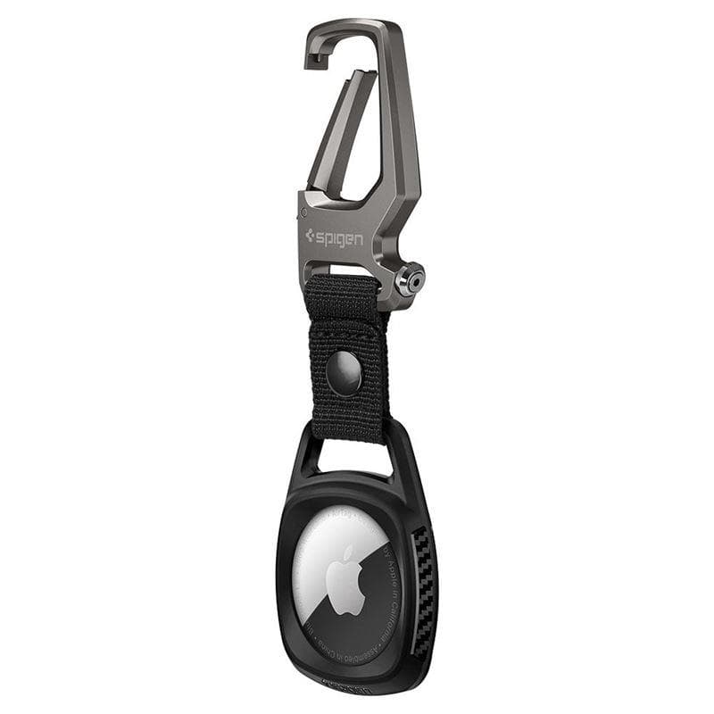 Spigen Rugged Armor etui za Apple AirTag - mat črn 6