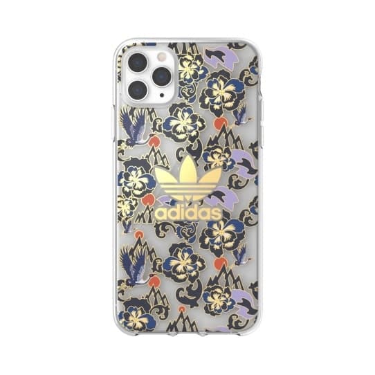 Adidas OR Clear Case CNY AOP ovitek za iPhone 11 Pro Max - zlat