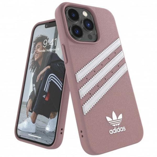 Adidas OR Molded ovitek za iPhone 13/13 Pro, roza