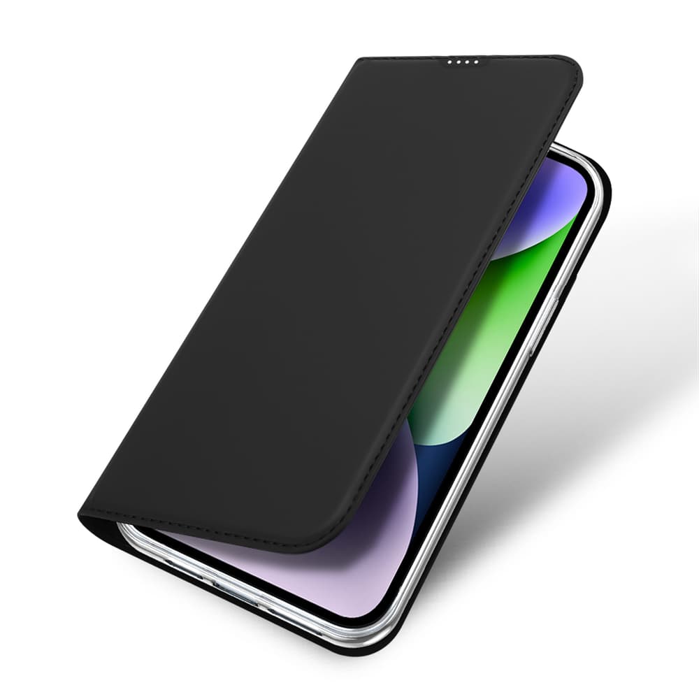 Dux Ducis Skin Pro denarnica ovitek za iPhone 15 Plus - Črna 4