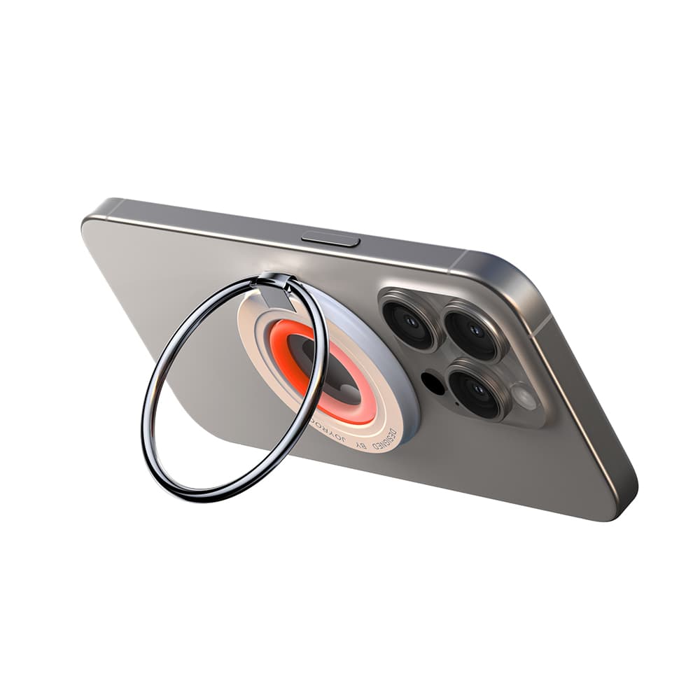 Joyroom JR-ZS383 MagSafe magnetni obroč za telefon - Oranžen