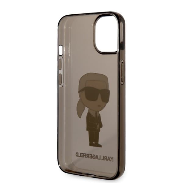 Etui Karl Lagerfeld Ikonik Karl za iPhone 14 Plus - črni 7