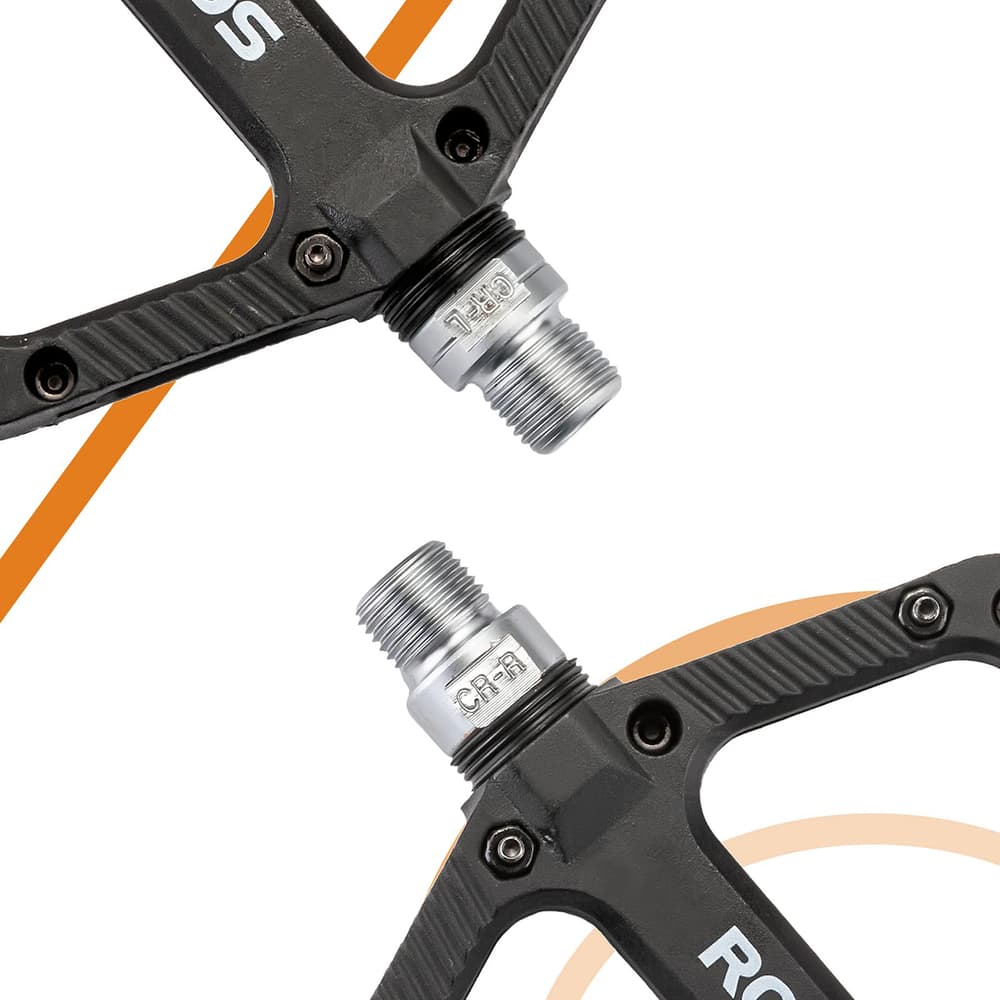 Rockbros 2018-12A Nylon pedala za kolo - črna 6