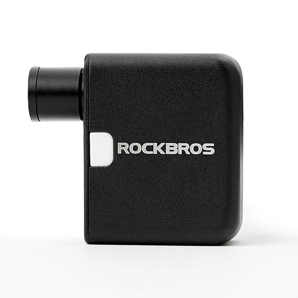 Mini električna kolesarska tlačilka Rockbros 100PSI (Presta/Schrader) - črna