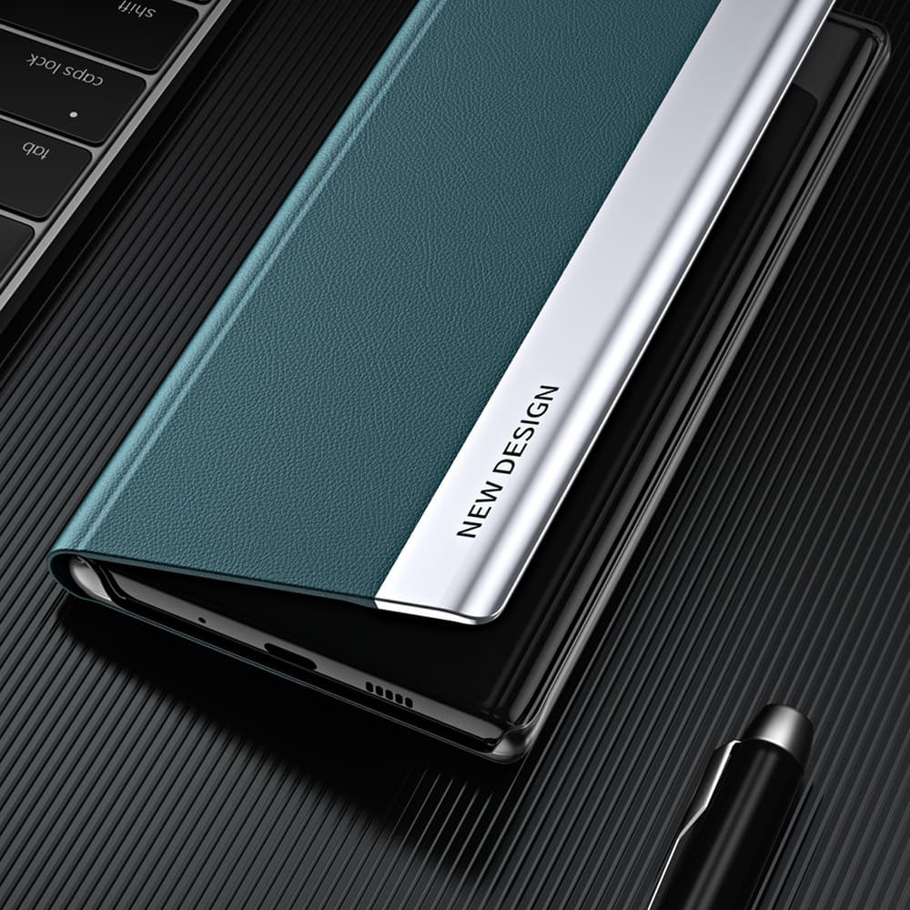 Hurtel Sleep Case Pro etui za Xiaomi Redmi Note 12 Pro+ s stojalom, moder 5