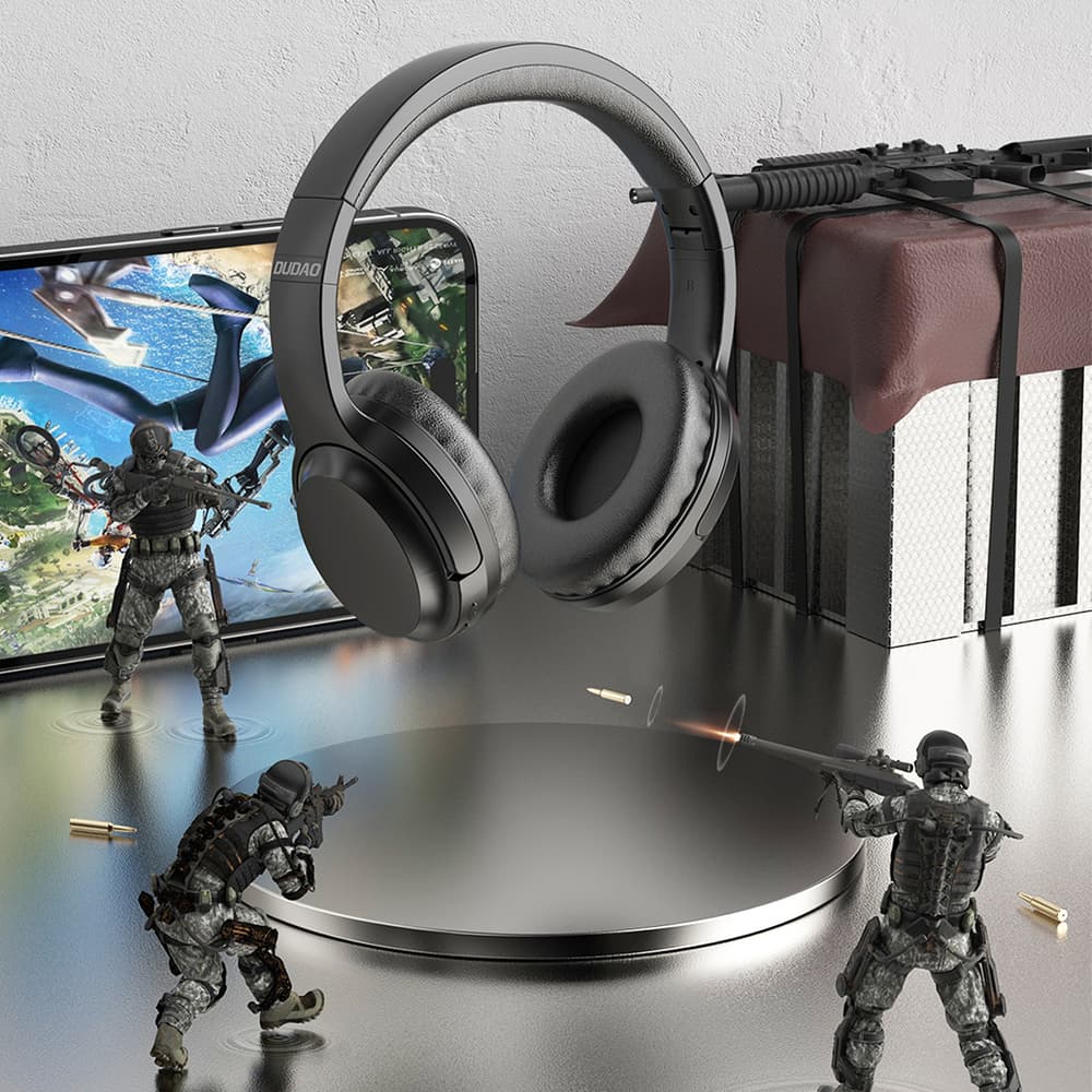 Dudao X22Pro Brezžične Bluetooth 5.3 slušalke - Črne 4