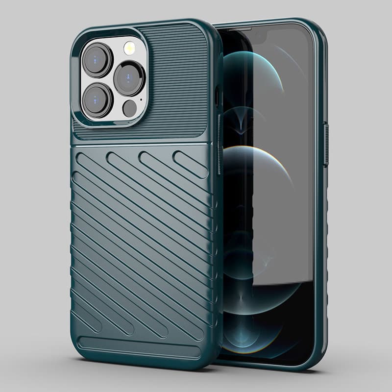 Hurtel Thunder ovitek za iPhone 13 Pro - zelena 3