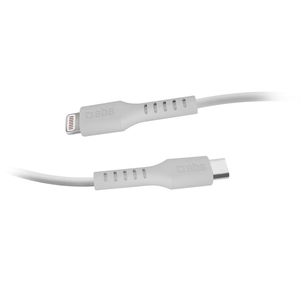 SBS kabel USB-C - Lightning MFi, 2m - bel 3