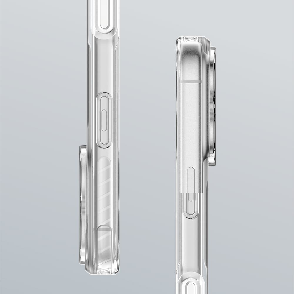 Ovitek AmazingThing Titan Pro za iPhone 17 Pro Max, MagSafe združljiv - prozoren