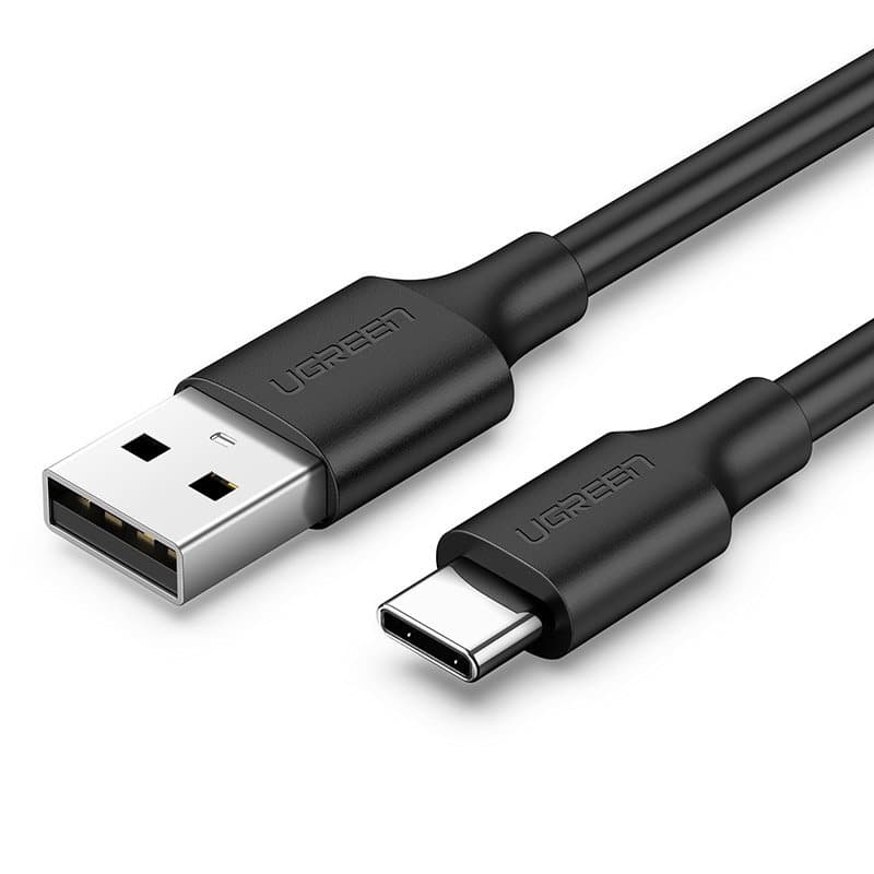 Ugreen US287 kabel USB-A / USB-C 2A, 0.5m - črn