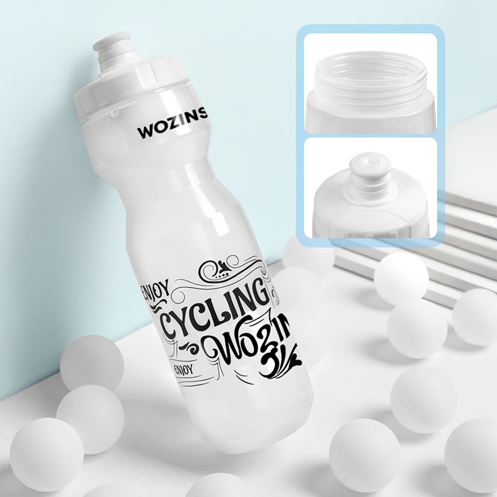 Hurtel kolesarska bidon 750 ml - prozoren 3