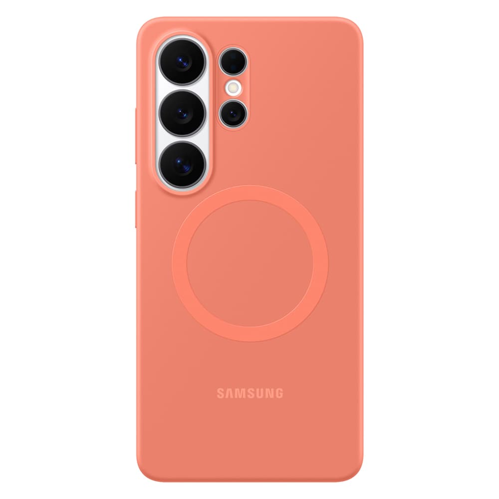 Samsung Silikonski ovitek z MagSafe za Galaxy S26 Ultra - Rdeča 2