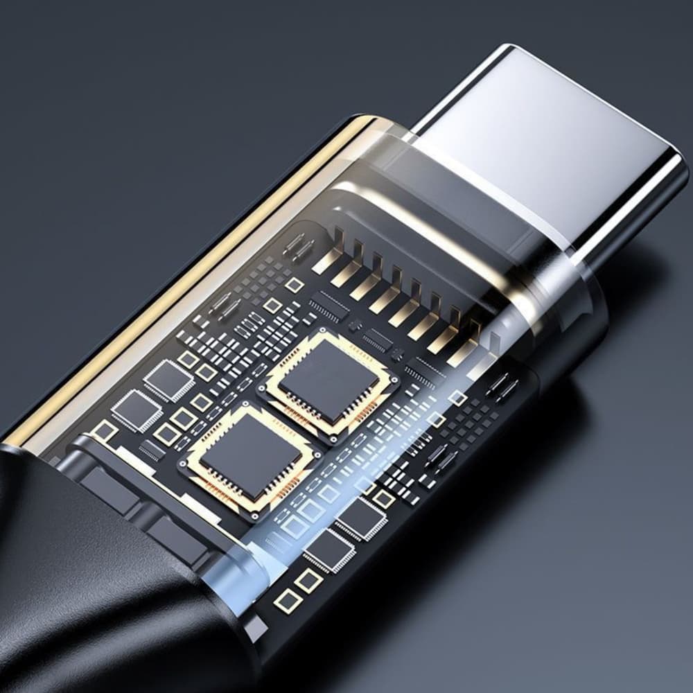 Wozinsky WACM-01 USB-C na 3.5mm adapter (črn) 7
